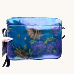 Patricia Nash Vallata Full Grain Leather Crossbody bag FREE Shipping